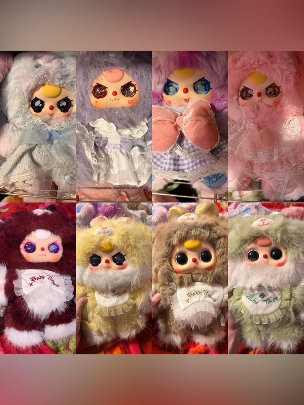 Set of 8 Baby Three Collection! Like New!